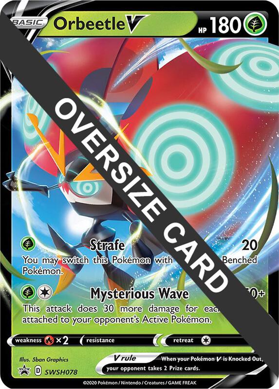 Karta Pokemon Orbeetle V - SWSH078 - Jumbo Cards SWSH078