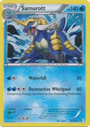 Samurott 41/149 (Cosmos Holo) - Blister Exclusives