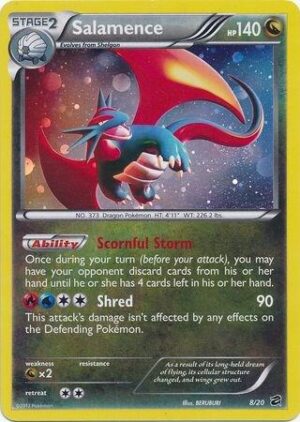 Salamence 8/20 (Cosmos Holo) - Blister Exclusives