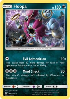 Karta Pokemon Hoopa 140/236 (SM Unified Minds) - Deck Exclusives
