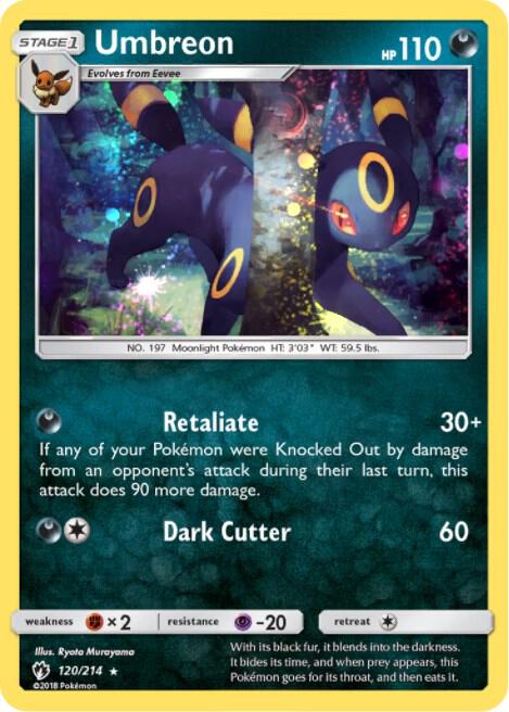 Karta Pokemon Umbreon 120/214 (Cosmos Holo) - Blister Exclusives