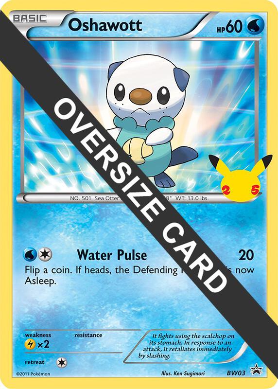 Oshawott BW03 - BW Black Star Promos