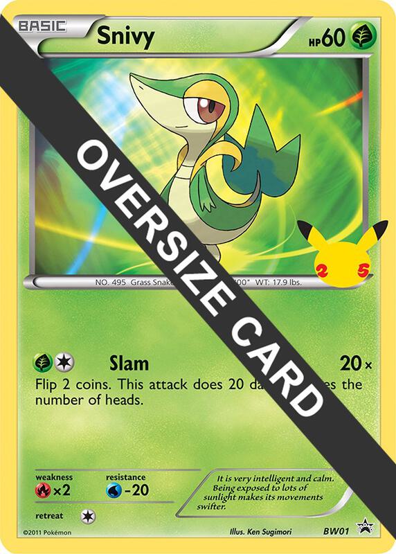 Snivy BW01 - BW Black Star Promos
