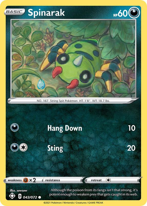 Spinarak 043/072 - Shining Fates