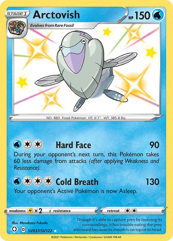 Karta Pokemon Arctovish - Shining Fates: Shiny Vault SV037/SV122