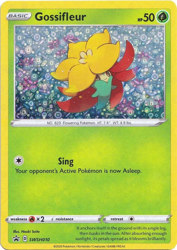 Karta Pokemon Gossifleur - SWSH010 (General Mills Promo) - Miscellaneous Cards & Products SWSH010