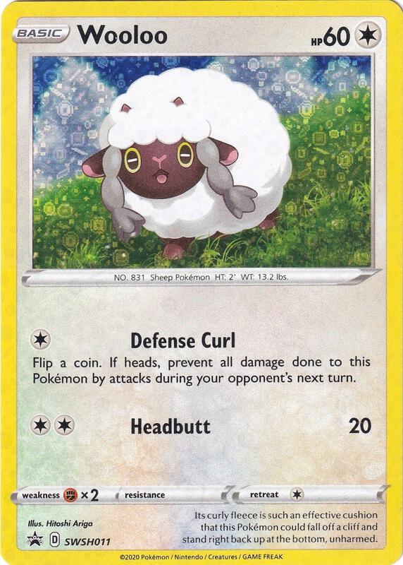 Karta Pokemon Wooloo - SWSH011 (General Mills) - Miscellaneous Cards & Products SWSH011