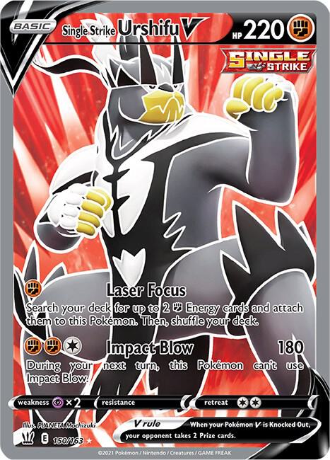 Single Strike Urshifu V 150/163 - Battle Styles