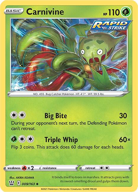 Carnivine 009/163 - Battle Styles