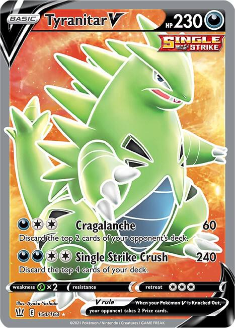 Tyranitar V 154/163 - Battle Styles