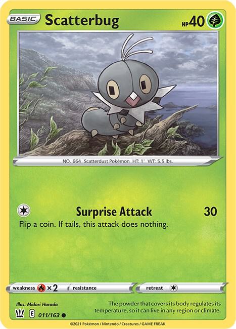Scatterbug 011/163 - Battle Styles