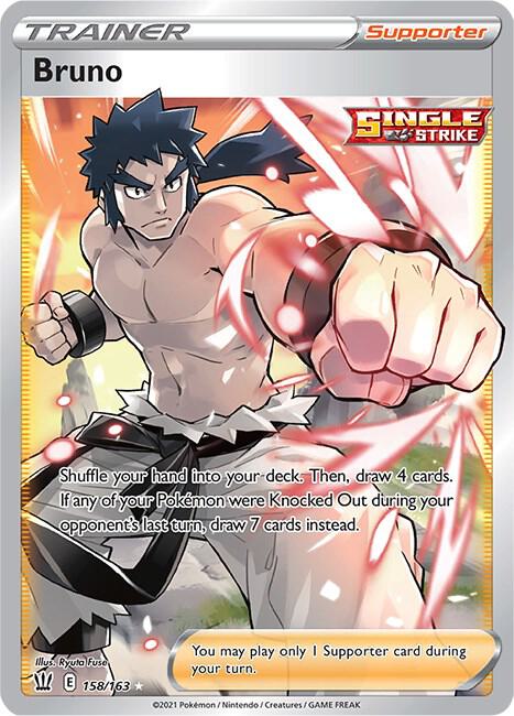 Bruno 158/163 - Battle Styles