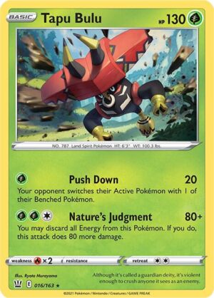 Tapu Bulu 016/163 - Battle Styles