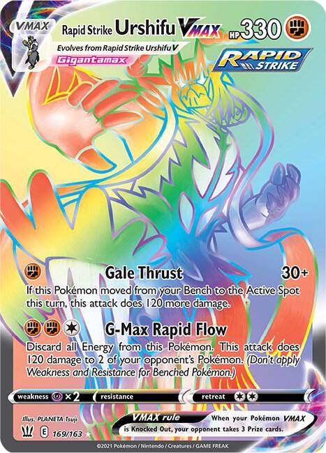 Rapid Strike Urshifu VMAX 169/163 - Battle Styles