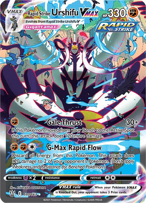 Rapid Strike Urshifu VMAX 170/163 - Battle Styles