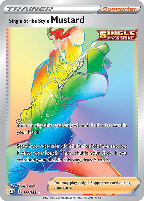 Single Strike Style Mustard 177/163 - Battle Styles