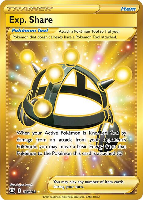 Exp. Share 180/163 - Battle Styles