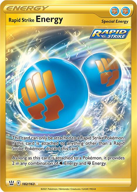 Rapid Strike Energy 182/163 - Battle Styles