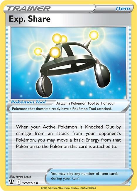 Exp. Share 126/163 - Battle Styles
