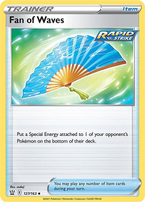 Fan of Waves 127/163 - Battle Styles
