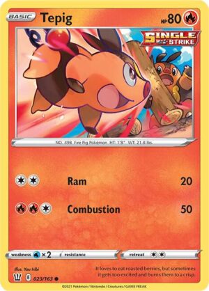Tepig 023/163 - Battle Styles
