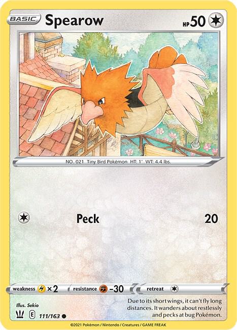 Spearow 111/163 - Battle Styles