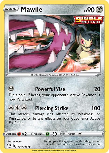 Mawile 100/163 - Battle Styles