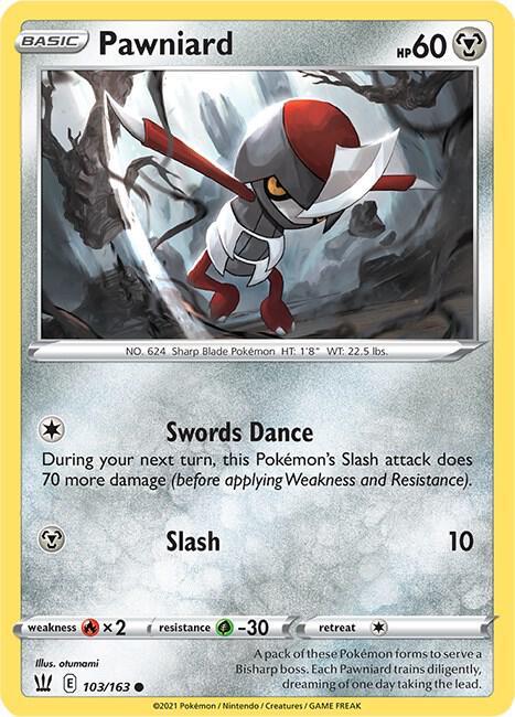 Pawniard 103/163 - Battle Styles