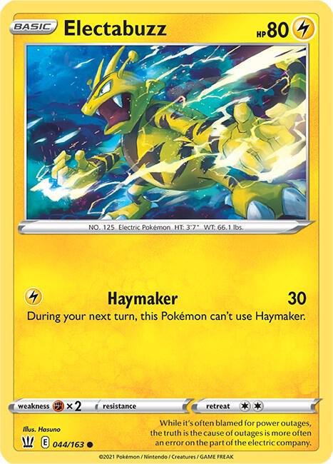 Electabuzz 044/163 - Battle Styles