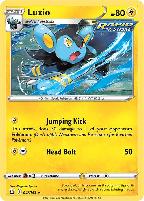 Luxio 047/163 - Battle Styles
