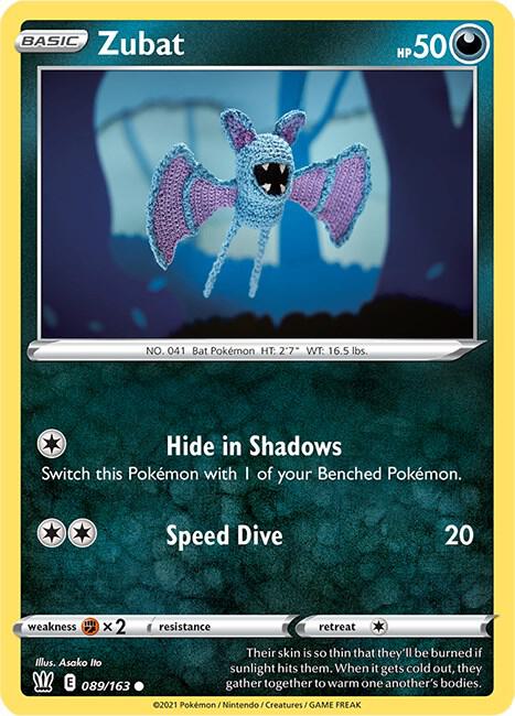 Zubat 089/163 - Battle Styles