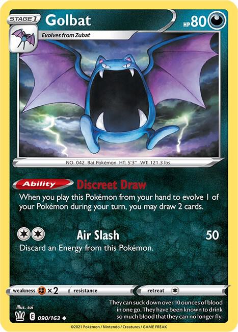 Golbat 090/163 - Battle Styles