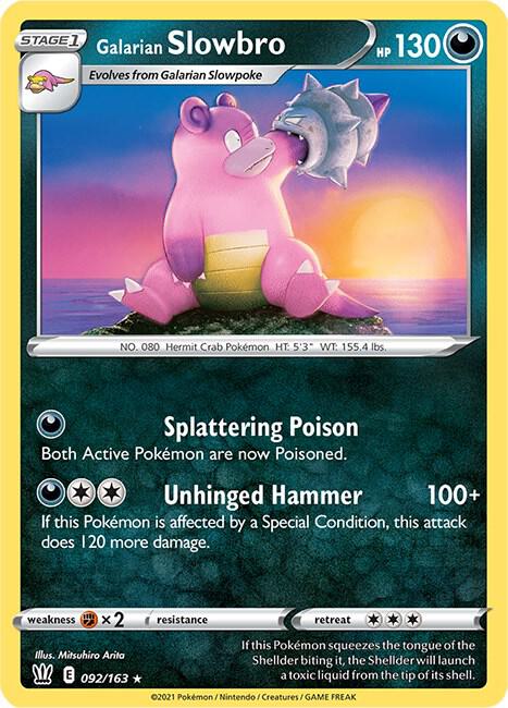 Galarian Slowbro 092/163 - Battle Styles