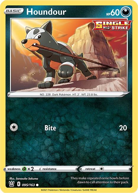 Houndour 095/163 - Battle Styles
