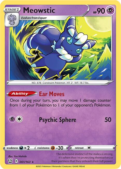 Meowstic 061/163 - Battle Styles
