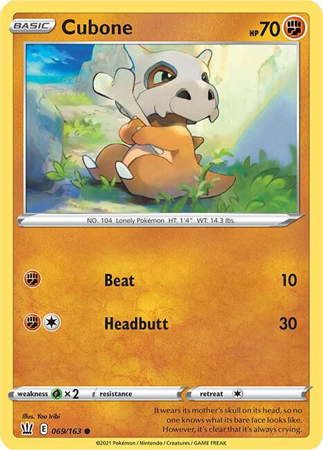 Cubone 069/163 - Battle Styles