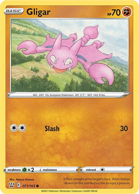 Gligar 071/163 - Battle Styles