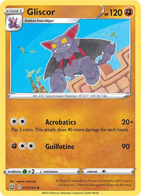 Gliscor 072/163 - Battle Styles