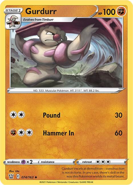 Gurdurr 074/163 - Battle Styles
