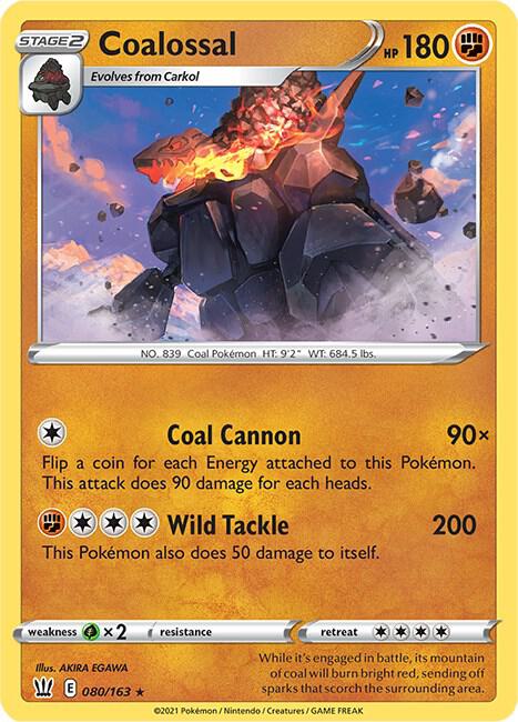 Coalossal 080/163 - Battle Styles