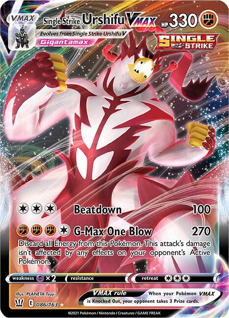 Single Strike Urshifu VMAX 086/163 - Battle Styles