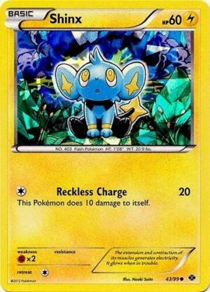 Shinx 43/99 (Cracked Ice Holo) - Blister Exclusives