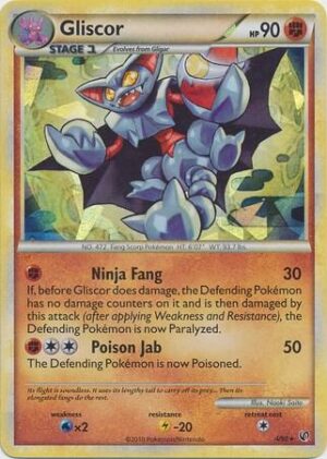Gliscor 4/90 (Cracked Ice Holo) - Blister Exclusives
