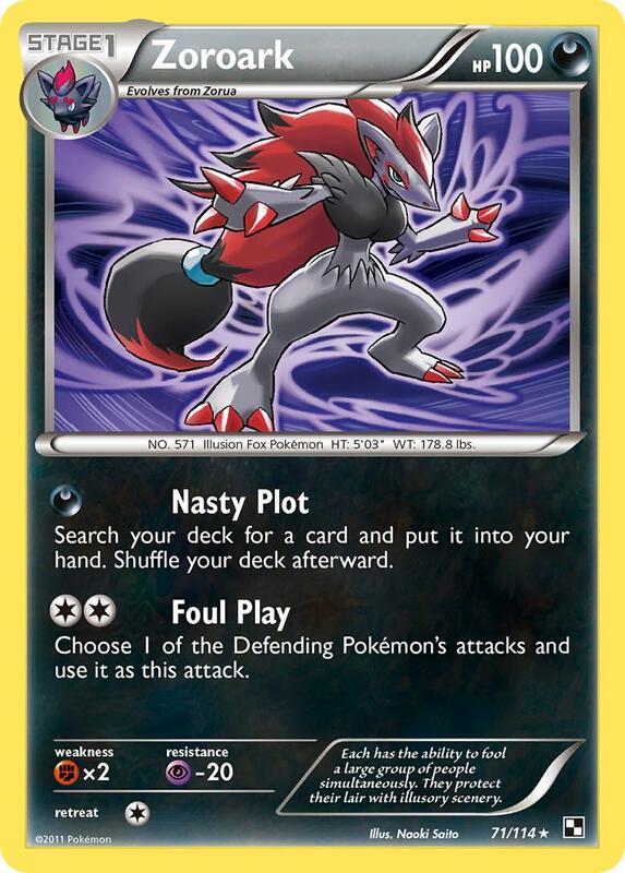 Karta Pokemon Zoroark 71/114 - Deck Exclusives