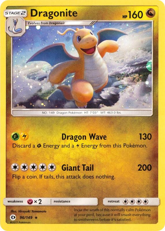 Karta Pokemon Dragonite 96/149 (Cosmos Holo) - Miscellaneous Cards & Products
