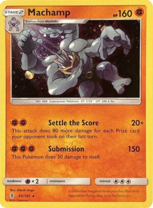 Machamp 65/145 (Cosmos Holo) - Blister Exclusives