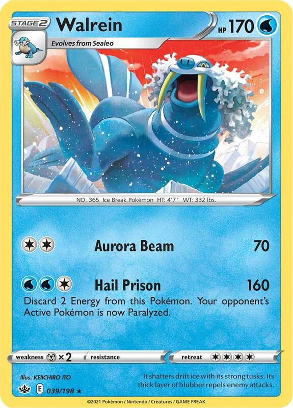 Walrein 039/198 - Chilling Reign