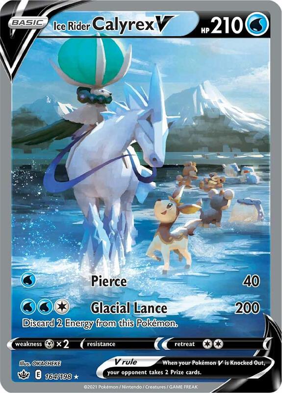 Ice Rider Calyrex V 164/198 - Chilling Reign