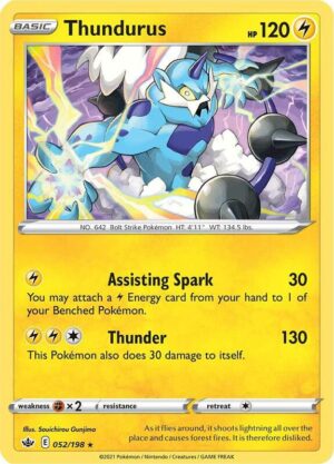 Thundurus 052/198 - Chilling Reign