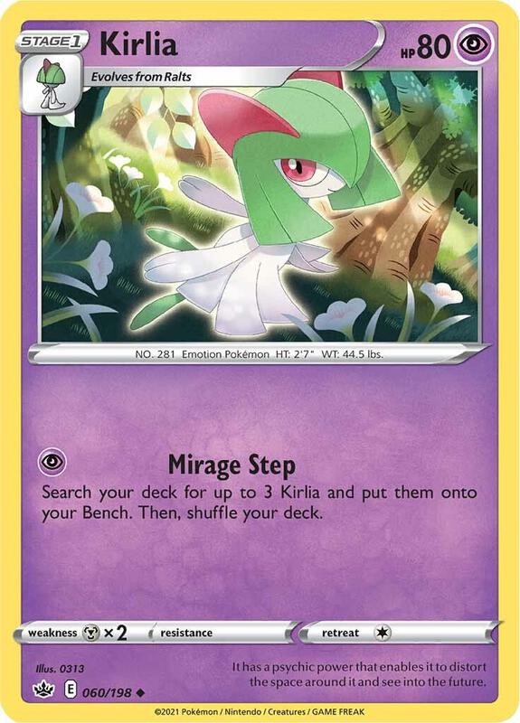 Kirlia 060/198 - Chilling Reign